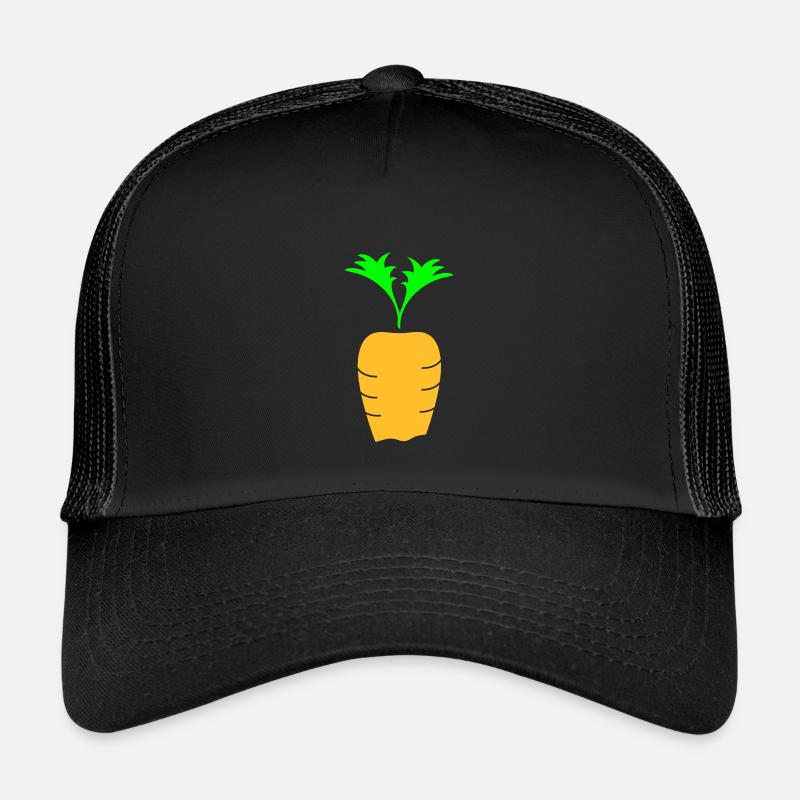 Carrot inserted in the soil Kids’ Trucker Cap