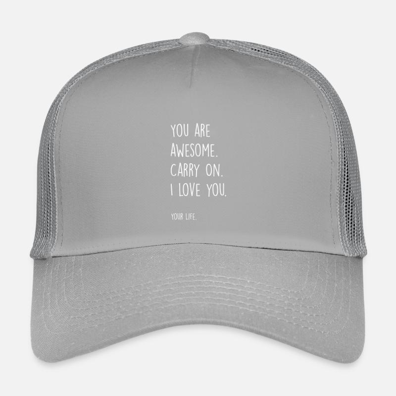Awesome Kinder Trucker-Cap