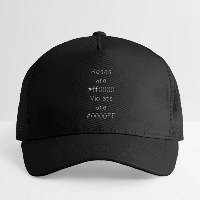 Hex-Farbcode Witz für Entwickler, Coder und Web... Kinder Trucker-Cap