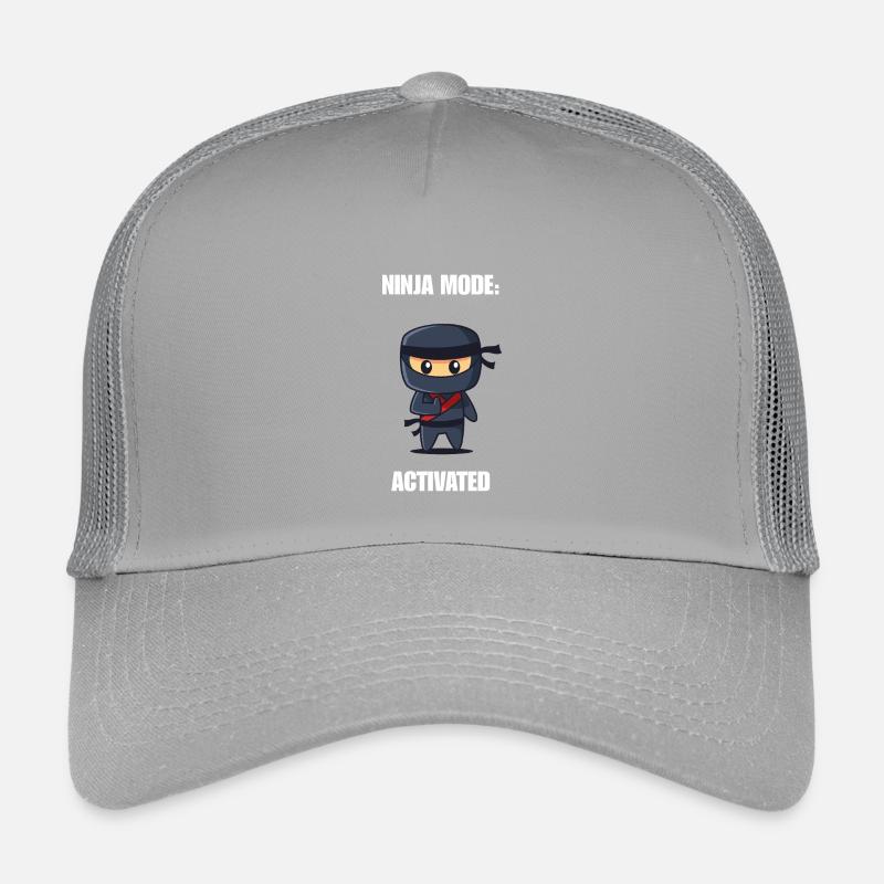 Chemise activée par la mode ninja – Diction ninja drôle Casquette trucker enfant