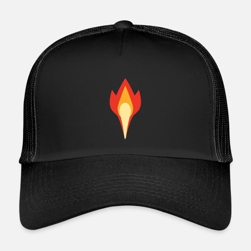 Meteor - Kids’ Trucker Cap - black/black