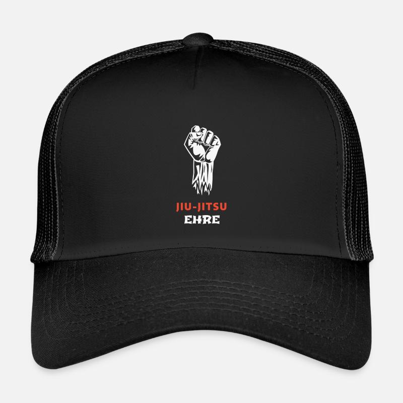 JIU-JITSU: Honor above all else - Kids’ Trucker Cap - black/black