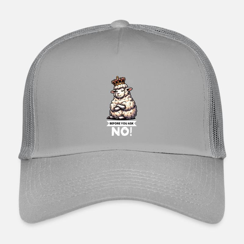 Before You Ask Schaf Schafe Schäfer Schafhalter  Kinder Trucker-Cap