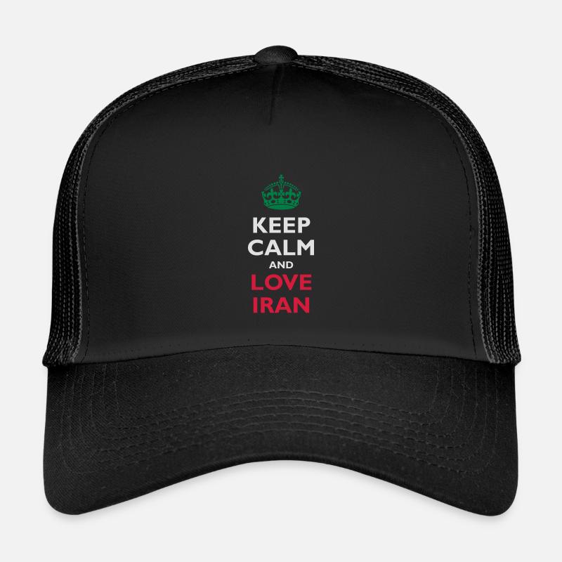 Keep Calm & Love Iran Casquette trucker enfant