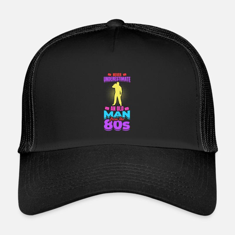 80s grandfather Kids’ Trucker Cap