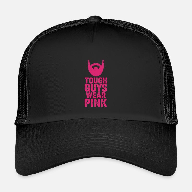 Les durs à cuire portent du rose Casquette trucker enfant