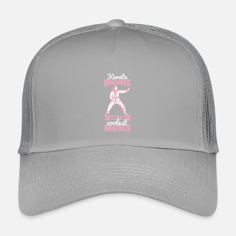 Karate Mutter Kinder Trucker-Cap
