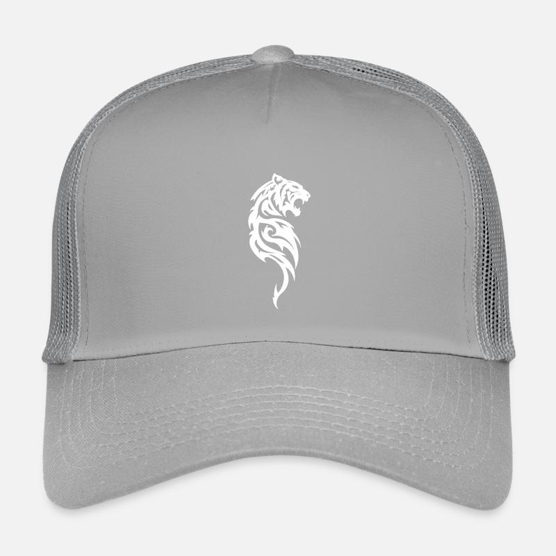Tiger Tribal Silhouette Kids’ Trucker Cap