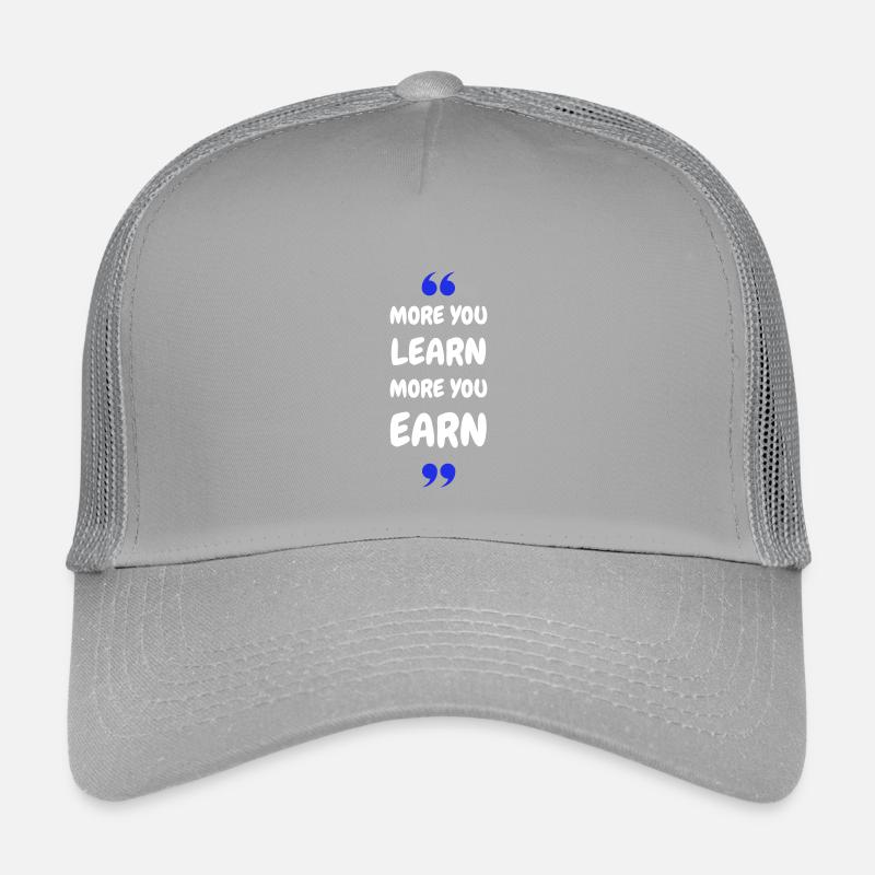 More you Learn, More you Earn Kids’ Trucker Cap