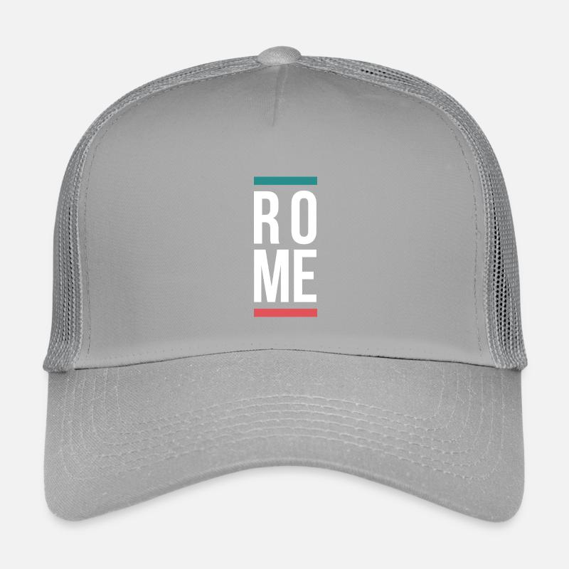 Conception typographique de Rome City Bold Casquette trucker enfant