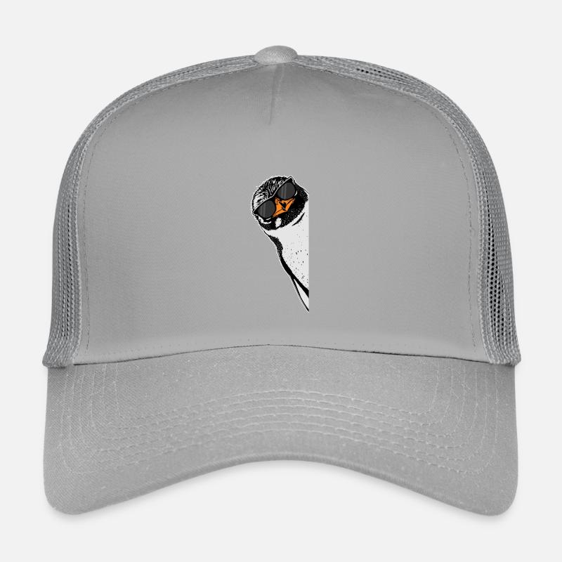 Pingouin avec lunettes de soleil Casquette trucker enfant