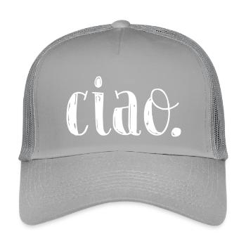ciao - Kinder Trucker-Cap - Hellgrau - Vorne