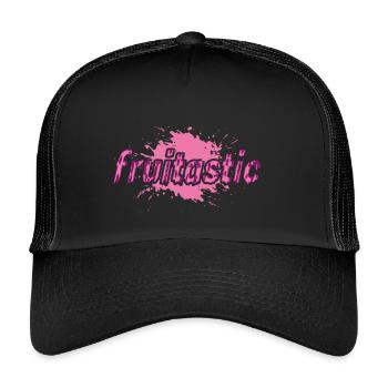 fruitastic claim fresh splash pink - Kinder Trucker-Cap - Schwarz/Schwarz - Vorne