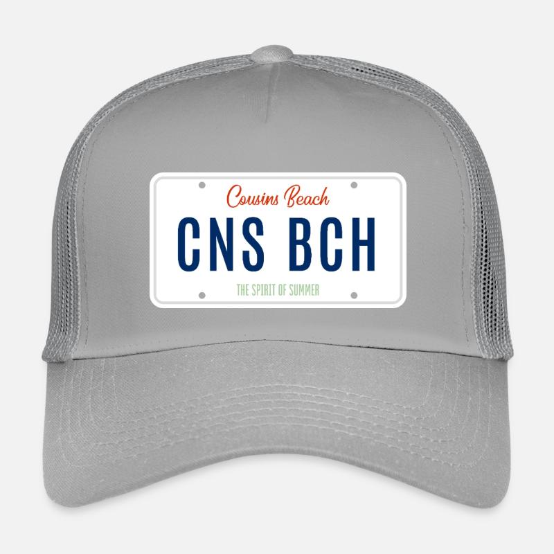 Plage Cousins – Plaque d’immatriculation Casquette trucker enfant