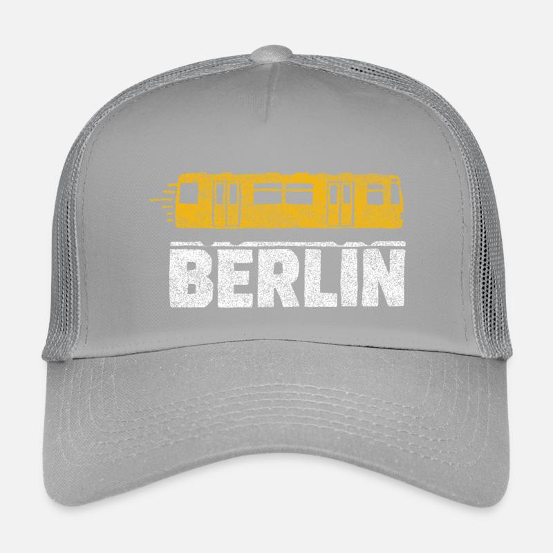 Berliner Straßenbahn Grafik Kinder Trucker-Cap