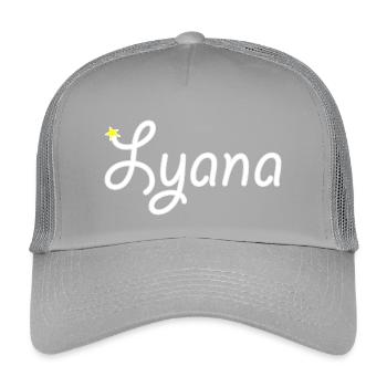Susan - Kinder Trucker-Cap - Hellgrau - Vorne