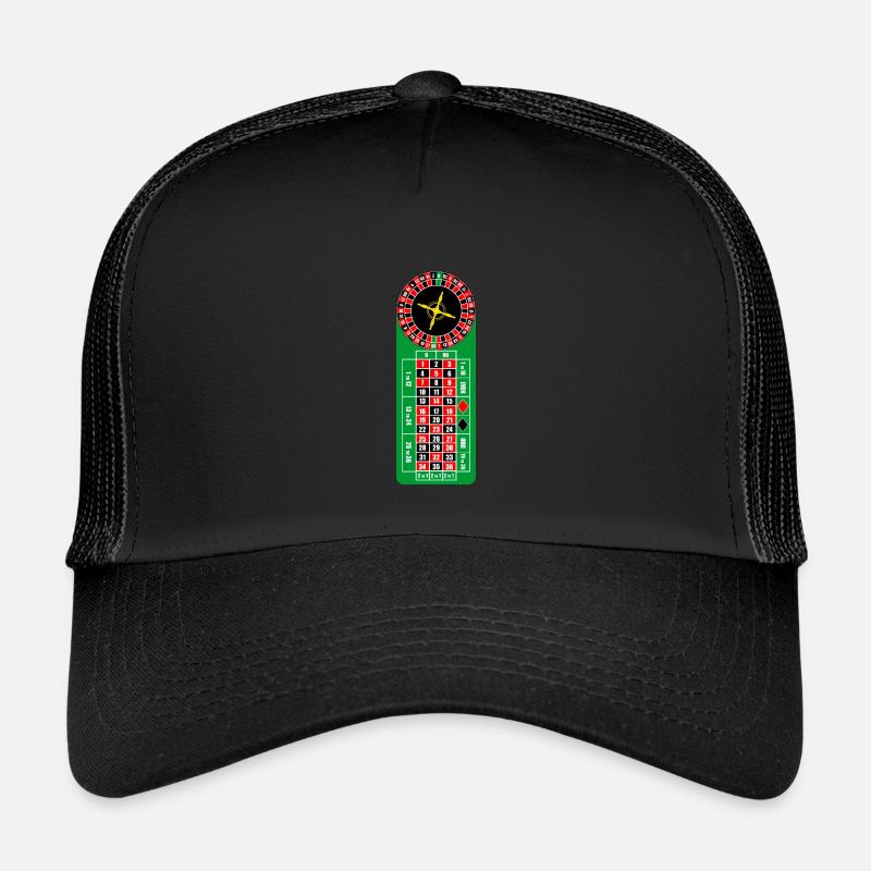 Logo du casino Roulette Casquette trucker enfant