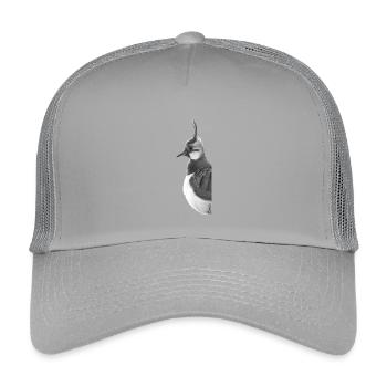 Kiebitz Porträt - Kinder Trucker-Cap - Hellgrau - Vorne