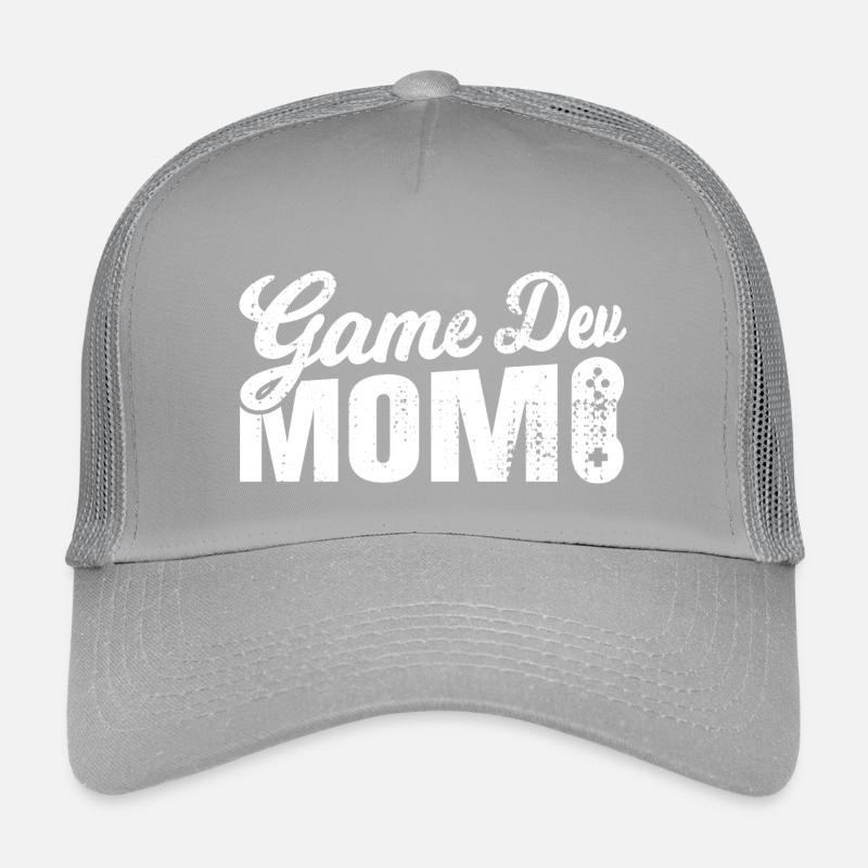 Game Dev Mom Kinder Trucker-Cap