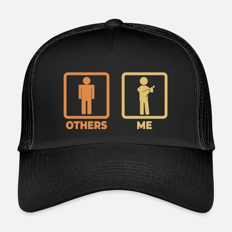 Ich als Ukulele Spieler Kinder Trucker-Cap