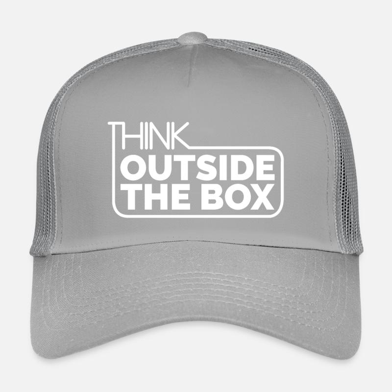 Sortir des sentiers battus Dictons cool Motivation Créatif Casquette trucker enfant