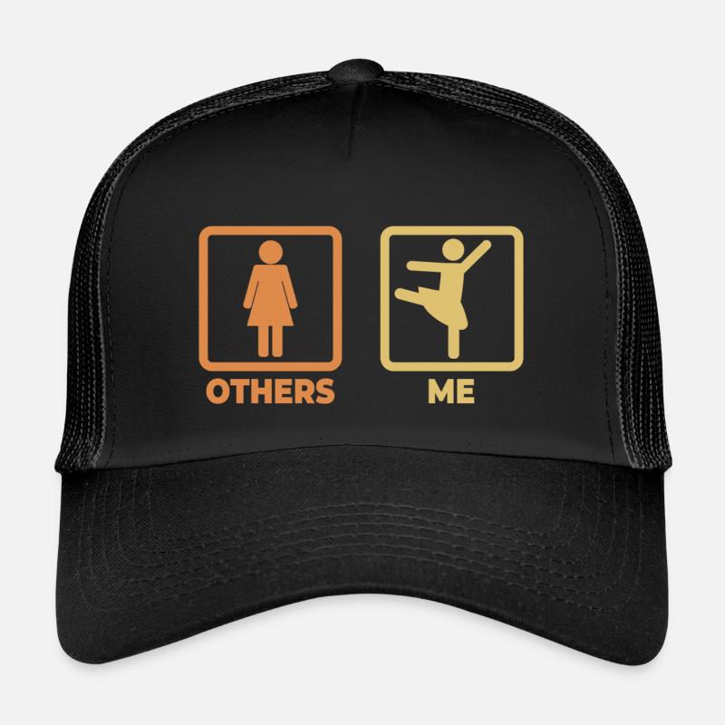 Ballet Stick Figures Kids’ Trucker Cap