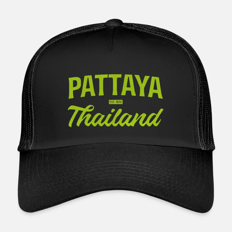 Pattaya Thailand LimeScript Kinder Trucker-Cap
