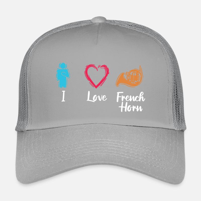 Ich liebe Waldhorn Kinder Trucker-Cap