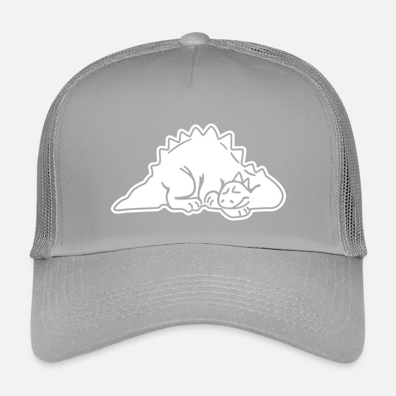 Sleeping Dino Dino, Dinosaur, Dinosaur, Lizard Kids’ Trucker Cap