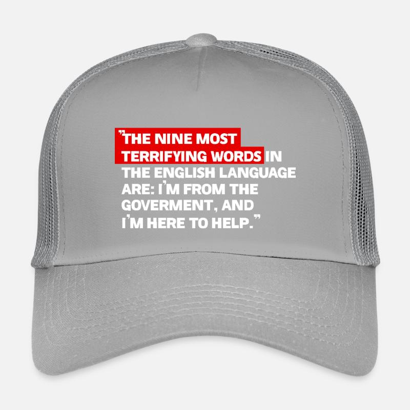 Satirical government quote Kids’ Trucker Cap