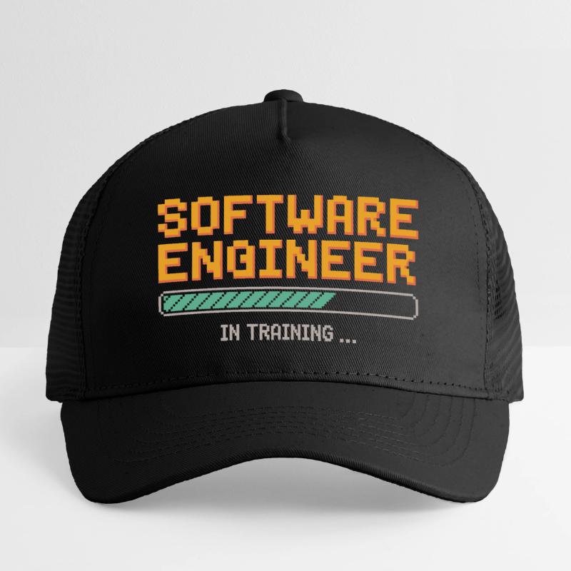 Software Developer in Training Debugging Humor Kids’ Trucker Cap