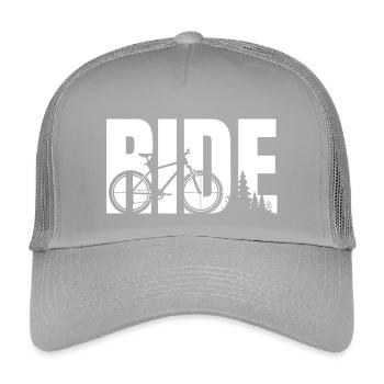 Ride Nature - Kinder Trucker-Cap - Hellgrau - Vorne