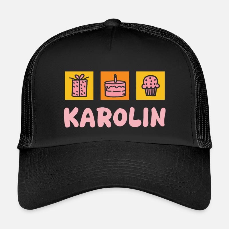 Karolin comme prénom Casquette trucker enfant