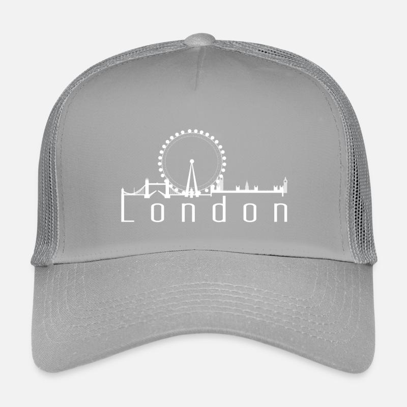 Silhouette de Londres Casquette trucker enfant