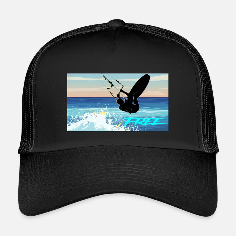 Le kitesurf Casquette trucker enfant