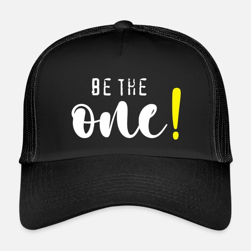 Be the one! - Kinder Trucker-Cap - Schwarz/Schwarz