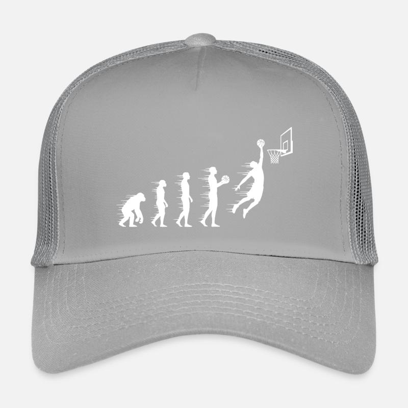 Evolution des Basketballsprungs Kinder Trucker-Cap