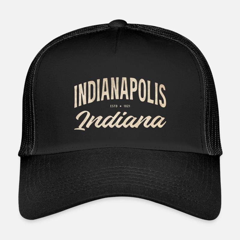 Vintage Indianapolis Script Logo Kinder Trucker-Cap
