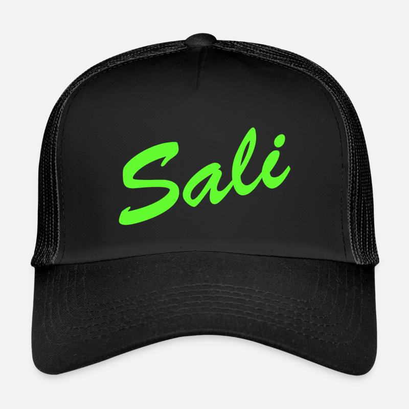 Sali zäme! - Kinder Trucker-Cap - Schwarz/Schwarz