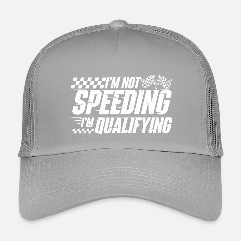 I’m Not Speeding I’m Qualifying Racing Drift  Kids’ Trucker Cap