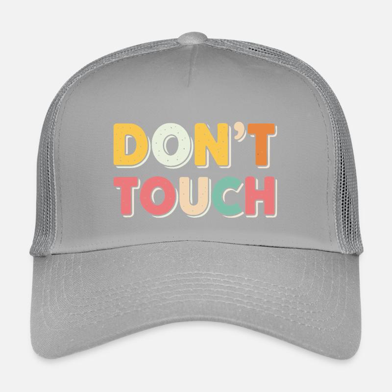 Ne Pas Toucher Rétro Pastel Casquette trucker enfant