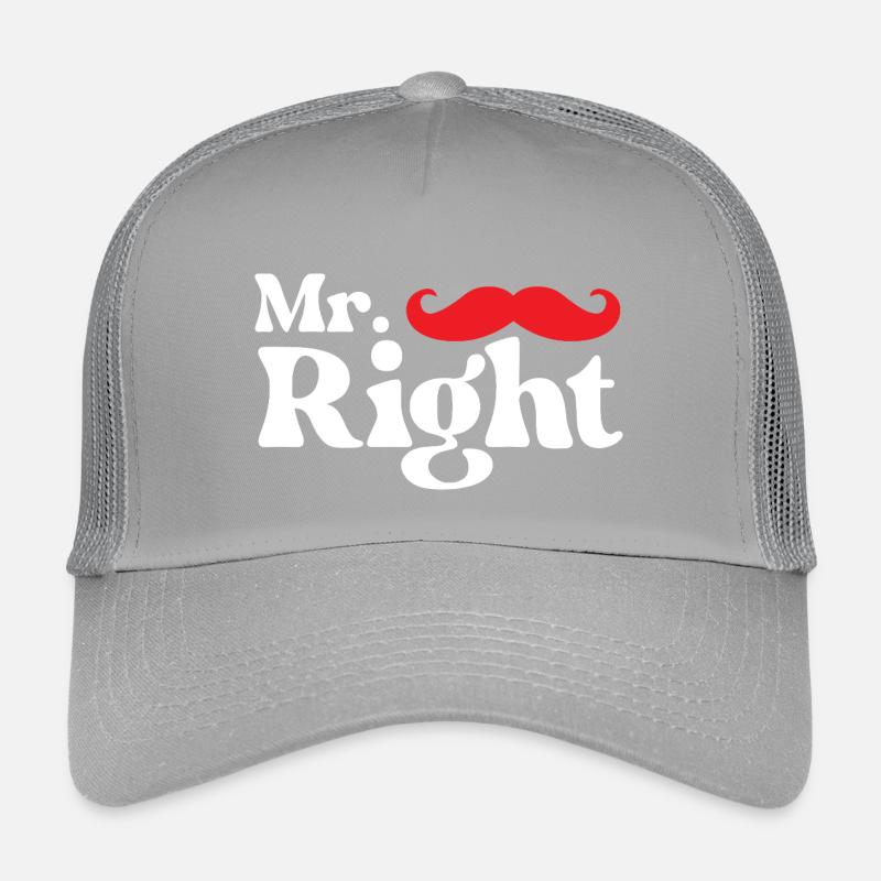 Mr. Right Lustiges Valentinstags-Paar, das zusammenpasst Kinder Trucker-Cap