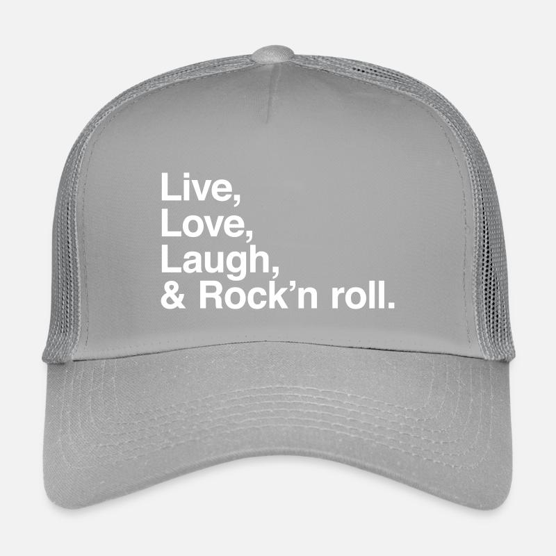 Live Love Laugh Rock - Mode de vie Casquette trucker enfant