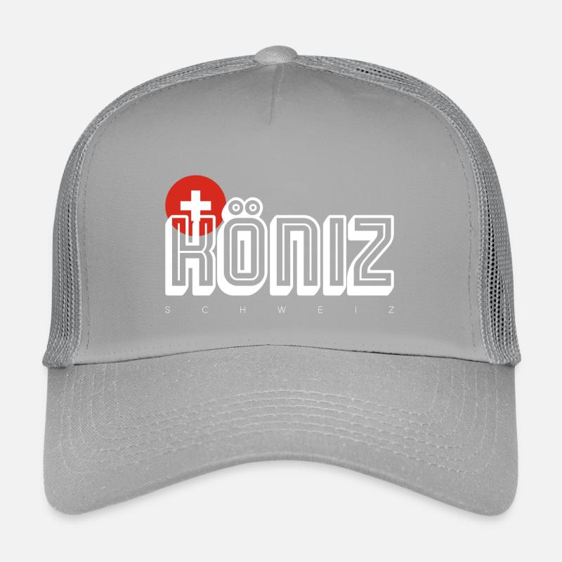 Swiss Bold Emblem Typography Kids’ Trucker Cap