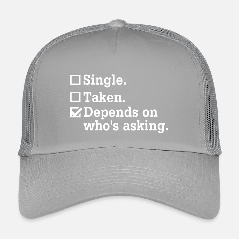 Single? – Bachelor Party Party Design Kids’ Trucker Cap