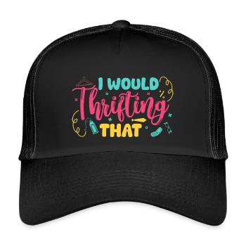 Magasineur d’occasion Je vendrais ce magasin d’occasion - Casquette trucker enfant - noir/noir - Devant