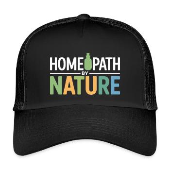 Spécialiste certifié en médecine naturelle clinique - Casquette trucker enfant - noir/noir - Devant