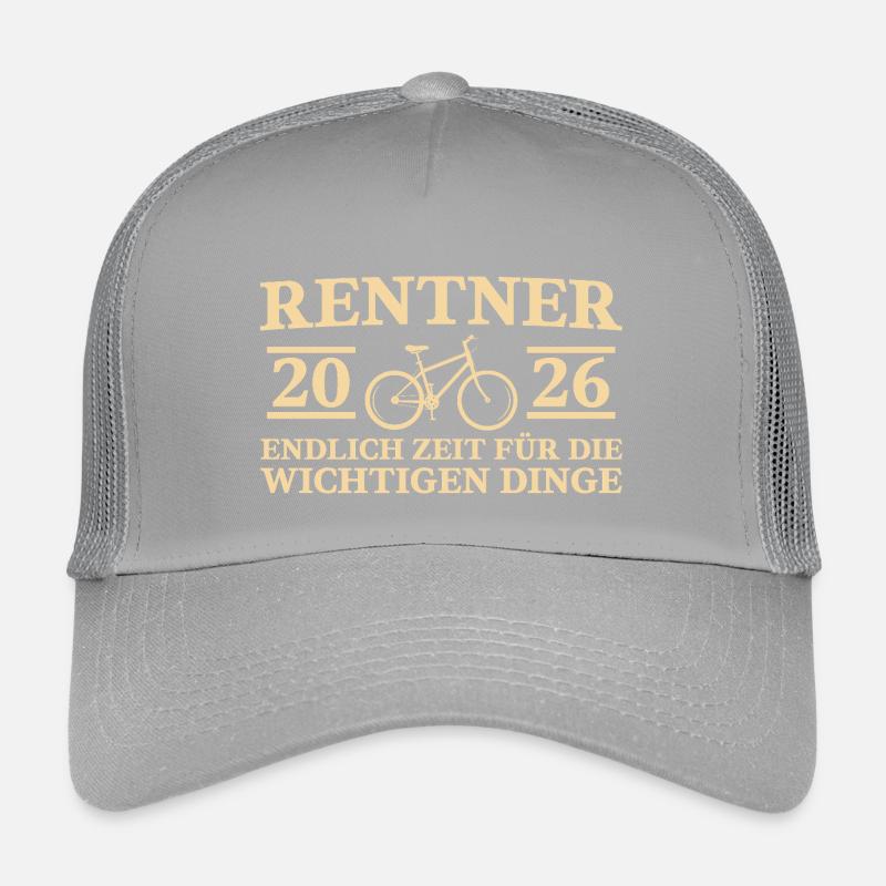 Pensioners 2026 Bicycle: Cycling in retirement from today Kids’ Trucker Cap