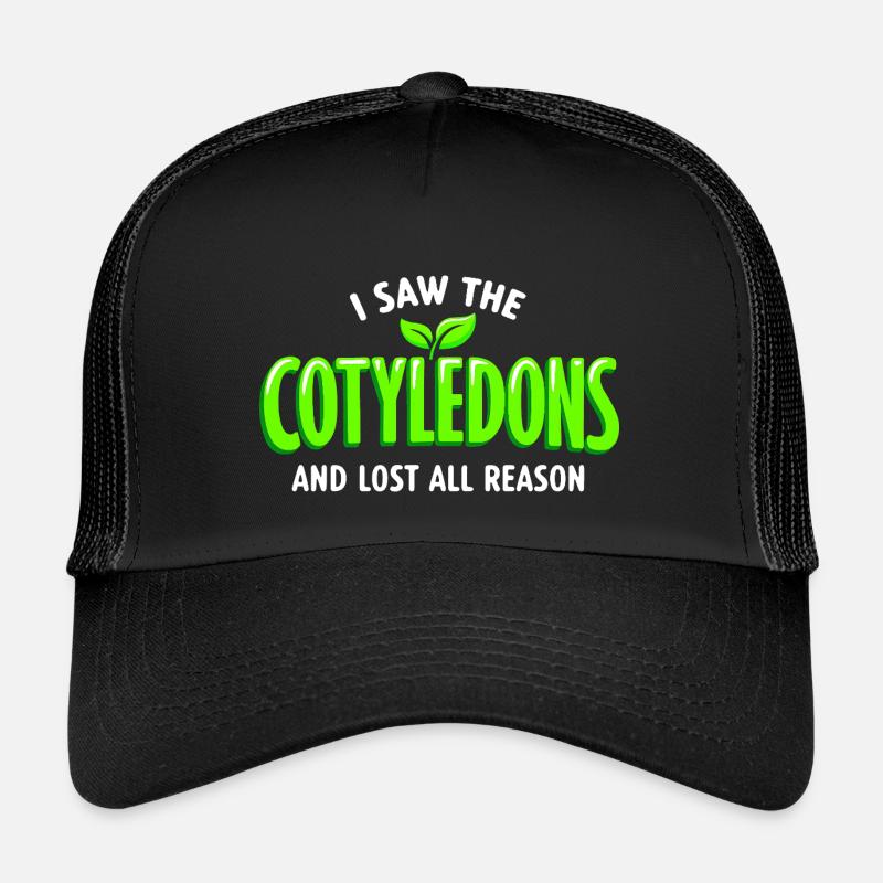 Keimblätter gesehen | Microgreens Humor Kinder Trucker-Cap