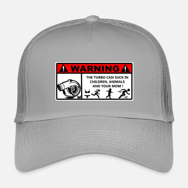 Warning Casquette trucker enfant